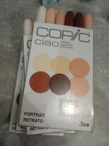 Zdjęcie oferty: ZESTAW COPIC CIAO "PORTRAIT", 6 SZT.