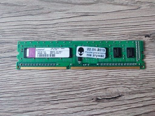 Zdjęcie oferty: Pamięć Kingston DDR3 1 GB RAM KTW149-ELD