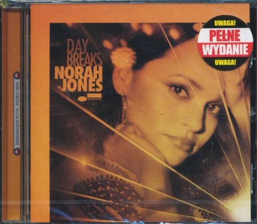 Zdjęcie oferty: Płyta CD Norah Jones " Day Breaks " 2016 Blue Note