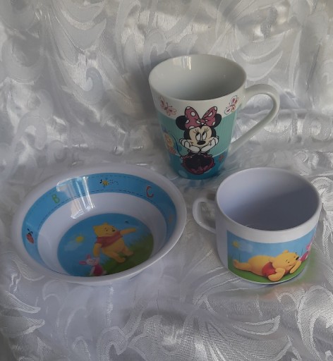 Zdjęcie oferty: Kubek z miseczką/ kubek ceramiczny zestaw 3 szt