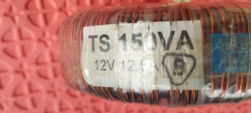Zdjęcie oferty: TRANSFORMATOR TOROIDALNY TS150 SEC 12V 12,5A