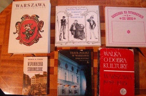 Zdjęcie oferty: Zestaw książek o Warszawie nr 1 WARTO! > wysyłka 0