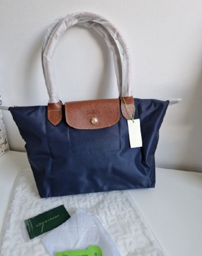 Zdjęcie oferty: GRANATOWA torebka LONGCHAMP roz M