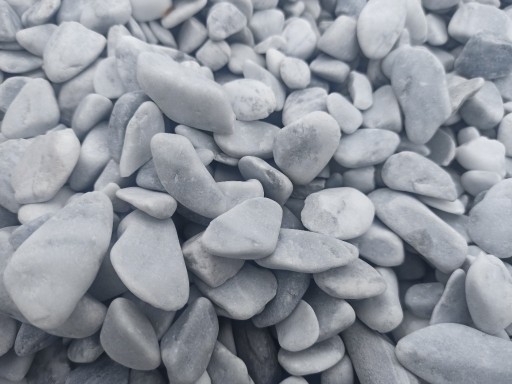 Zdjęcie oferty: Otoczak Ice Blue szaro-biały kamień Oświęcim