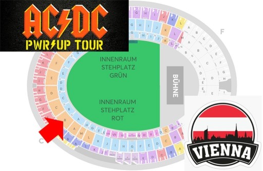 Zdjęcie oferty: 2 bilety koncert AC/DC PWR UP TOUR 23 czerwca 2024
