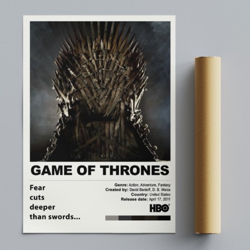 Zdjęcie oferty: Plakat Gra o tron | Game of Thrones | A2