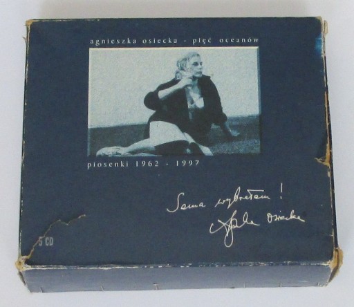 Zdjęcie oferty: AGNIESZKA OSIECKA - PIĘĆ OCEANÓW (1997) 5CD
