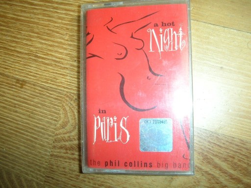Zdjęcie oferty: The Phil Collins Big B.- hot night in Paris.kaseta