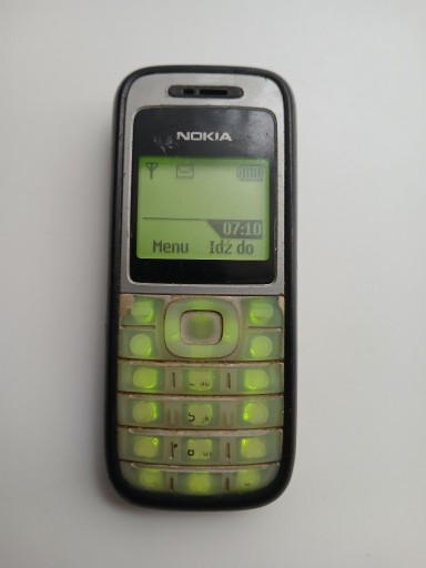 Zdjęcie oferty: TELEFON NOKIA 1200 RH-99 bateria BL-5CA -  sprawna, bez simlocka