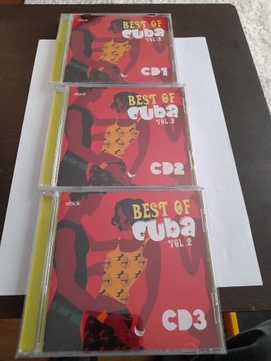 Zdjęcie oferty: Best of Cuba Vol.2, CD 1,2,3. 