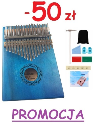 Zdjęcie oferty: KALIMBA DREWNIANA BRĄZ ZANZA MBIRA 17 klawiszy C