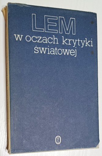 Zdjęcie oferty: Lem w oczach krytyki światowej (wyd. I)