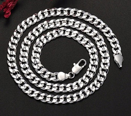 Zdjęcie oferty: ŁAŃCUSZEK MĘSKI PANCERKA STAL CHIRURGICZNA 10/60mm. 