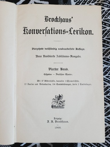 Zdjęcie oferty: BROCKHAUS KONVERSATIONS LEXIKON 1908 #4