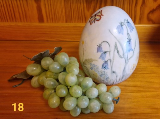 Zdjęcie oferty: Ceramiczne jajo, pisanka 14 cm duża 