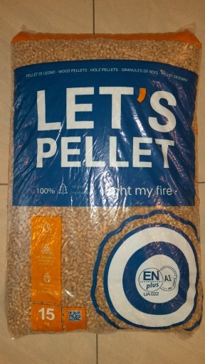 Zdjęcie oferty: Pellet pelet LET'S PELLET 6mm certyfikowany