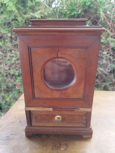 Zdjęcie oferty: Stara skrzynka z zegara biedermeiera 