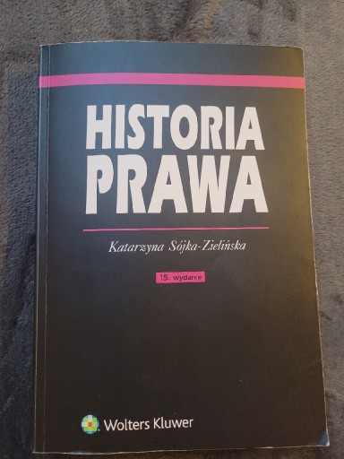 Zdjęcie oferty: Historia Prawa - Katarzyna Sójka- Zielińska 