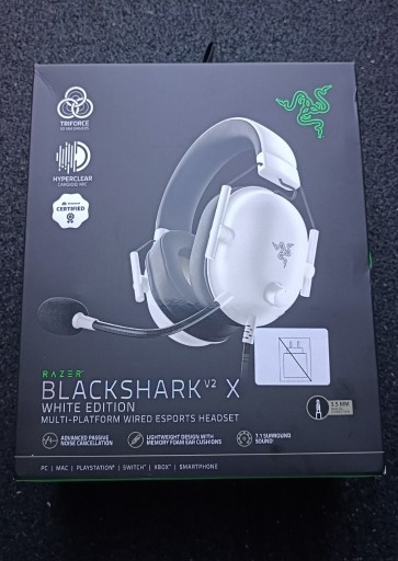 Zdjęcie oferty: Słuchawki RAZER BlackShark V2 X Biały