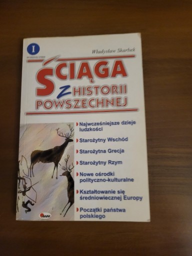 Zdjęcie oferty: Ściąga z historii powszechnej Część 1,2,4,5