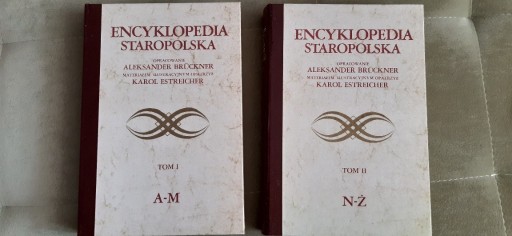 Zdjęcie oferty: A. Bruckner - Encyklopedia Staropolska 2 tomy NOWY