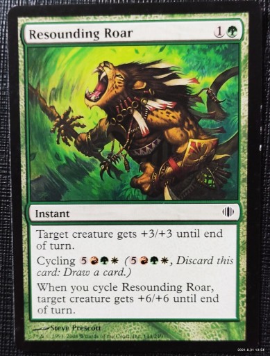 Zdjęcie oferty: Resounding Roar - edycja Shards of Alara