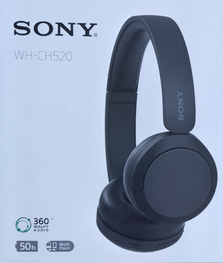 Zdjęcie oferty: Sony WH-CH520 nowe bluetooth, 50h muzyki