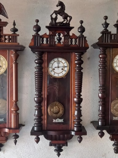 Zdjęcie oferty: Stary zegar Gustaw Becker P-42  Silesja 