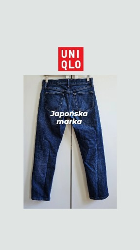 Zdjęcie oferty: Uniqlo Slim fit jeansy 30x32 spodnie