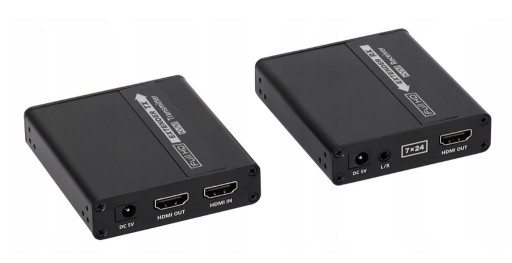 Zdjęcie oferty: Konwerter HDMI na skrętkę UTP kat.6 HDMI+USB-EX-70