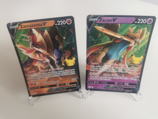 Zdjęcie oferty: Zacian & Zamazenta V - Pokemon TCG Celebrations 