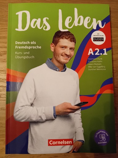 Zdjęcie oferty: A2.1 Das Leben Kurs und- Übungsbuch