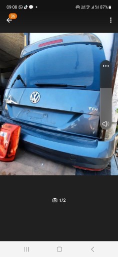 Zdjęcie oferty: VW CADDY 2K5 KLAPA ZDERZAK LAMPY TYŁ