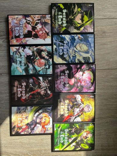 Zdjęcie oferty: Manga Seraph of the End tomy 1-9