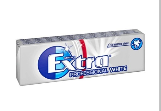 Zdjęcie oferty: Guma do żucia extra proffessional white 30 opak.