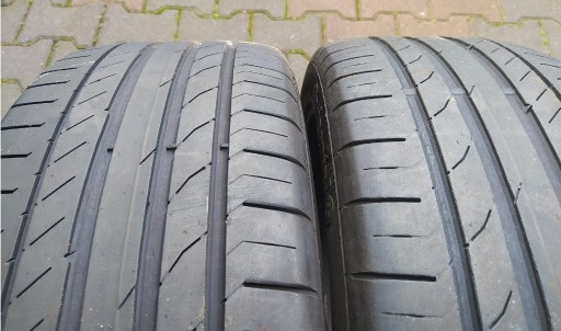 Zdjęcie oferty: 2 używane opony 235/50R18 CONTINENTAL letnie lato