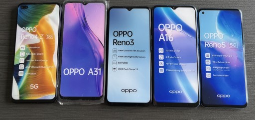 Zdjęcie oferty: Zestaw 5 atrap telefonów Oppo