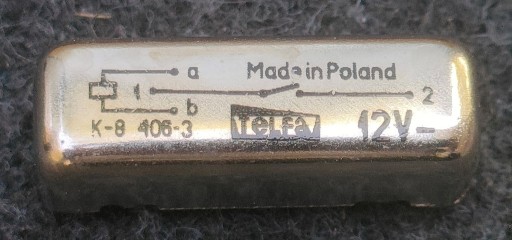 Zdjęcie oferty: PRZEKAŹNIK KONTAKTRON Telfa K-8 406-3 12V TELKOM