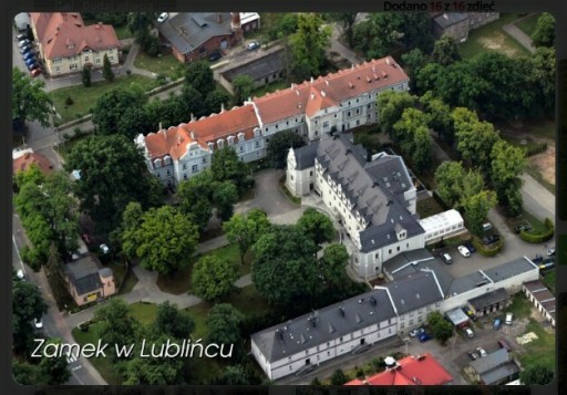 Zdjęcie oferty: Lubliniec zamek magnes na lodówkę 9 x 6 cm