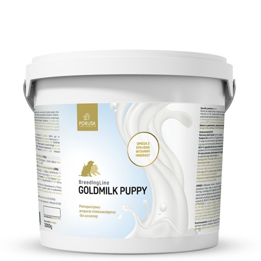 Zdjęcie oferty: Pokusa BreedingLine GoldMilk Puppy mleko 2000g