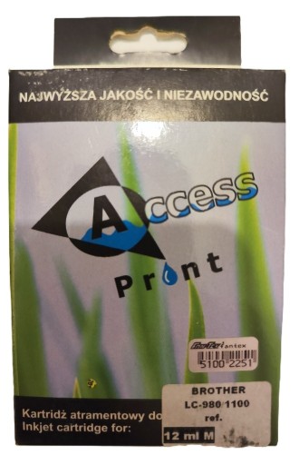 Zdjęcie oferty: Tusz Access Print Magenta LC980 LC1100