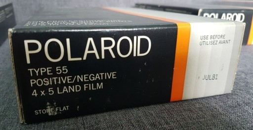 Zdjęcie oferty: Film Polaroid Film Land 4x5 type 55