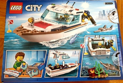 Zdjęcie oferty: Lego City, 60221, motorówka