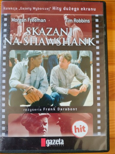 Zdjęcie oferty: "Skazani na Shawshank" film DVD 8,8* FilmWeb