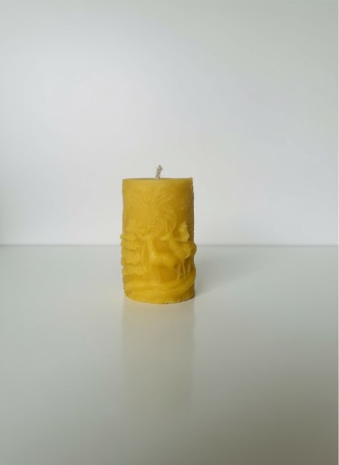 Zdjęcie oferty: Naturalna świeczka z wosku pszczelego