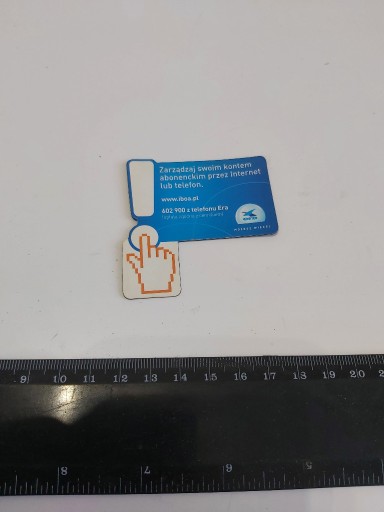 Zdjęcie oferty: Magnes na lodówkę z logo ERA GSM