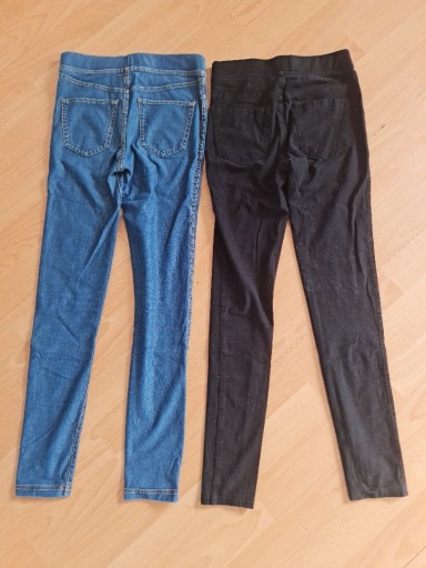 Zdjęcie oferty: Jegginsy H&M 146 2 pary