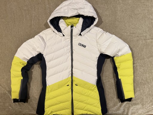 Zdjęcie oferty: Kurtka Colmar Ushuaia Woman biało-żółta rozmiar 46