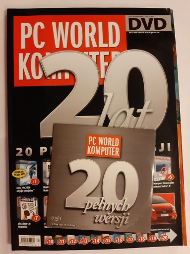 Zdjęcie oferty: PC World Komputer 5/2006 55 programów