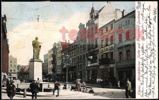 Zdjęcie oferty: TORUŃ Thorn Culmstrasse pomnik Kopernika 1905